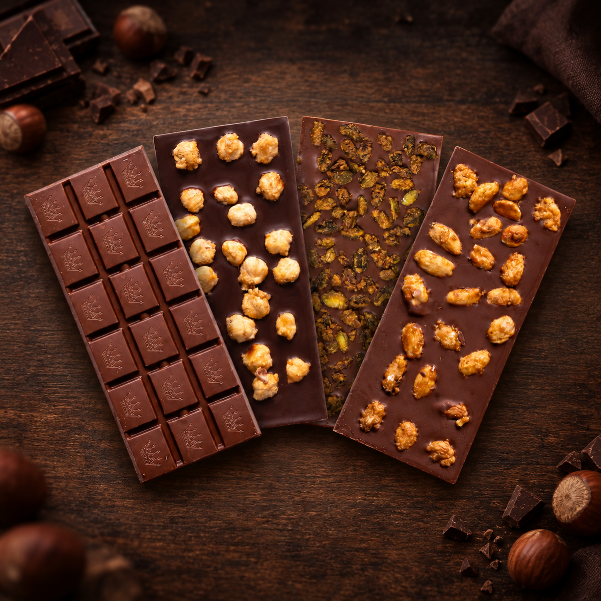 Tablettes de chocolat