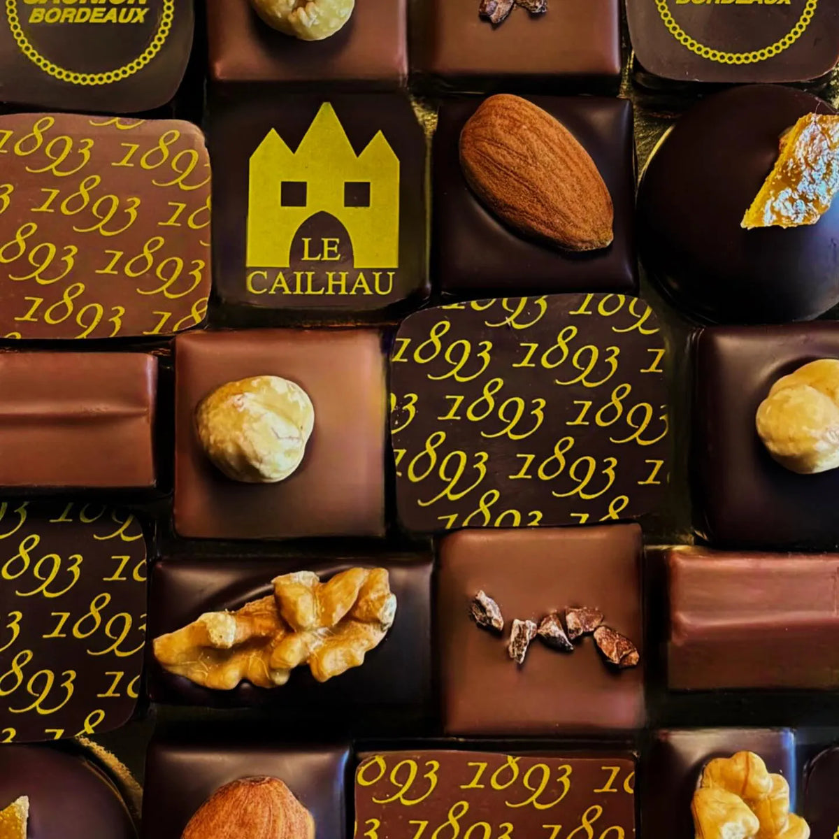 Les étuis de chocolats