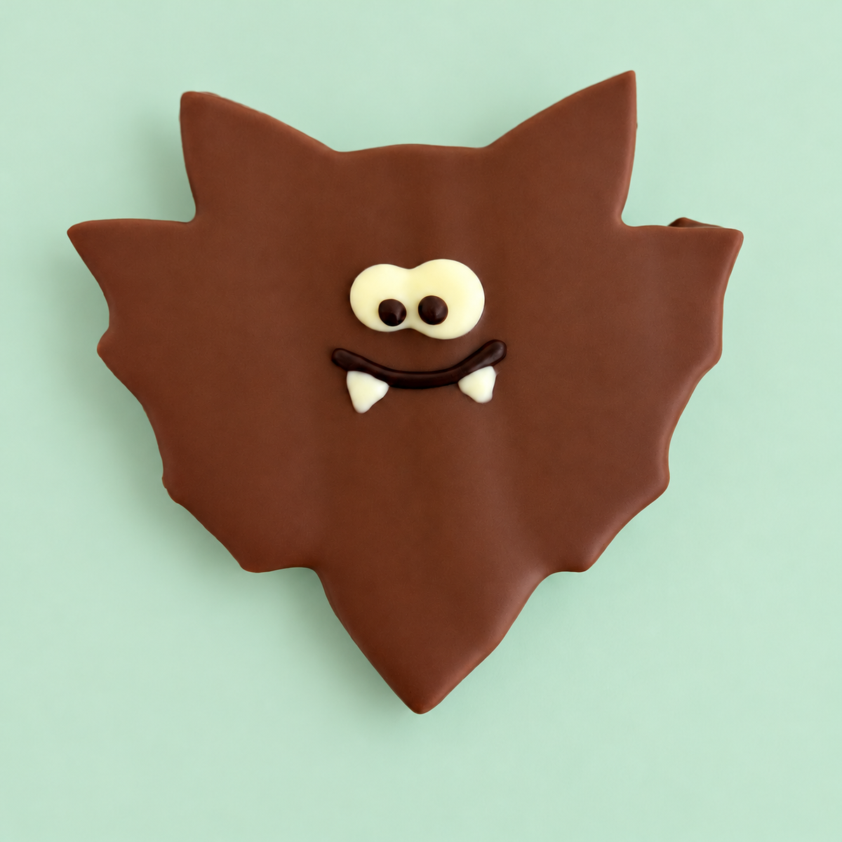 Fantôme ou chauve-souris en praliné