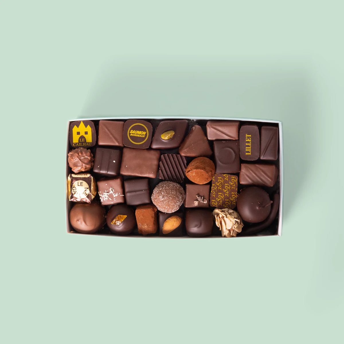 Chocolats assortis Noir