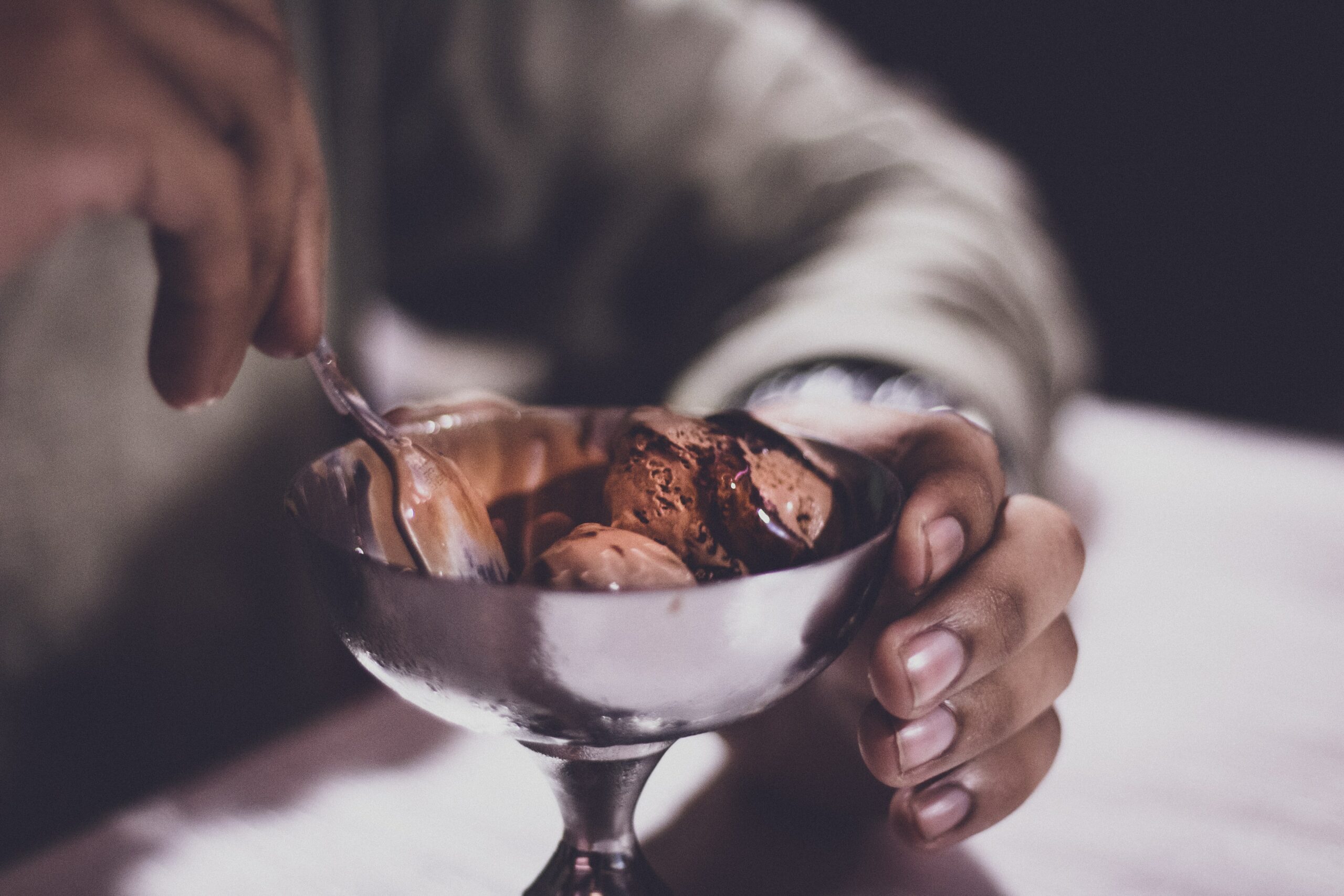 glace au chocolat