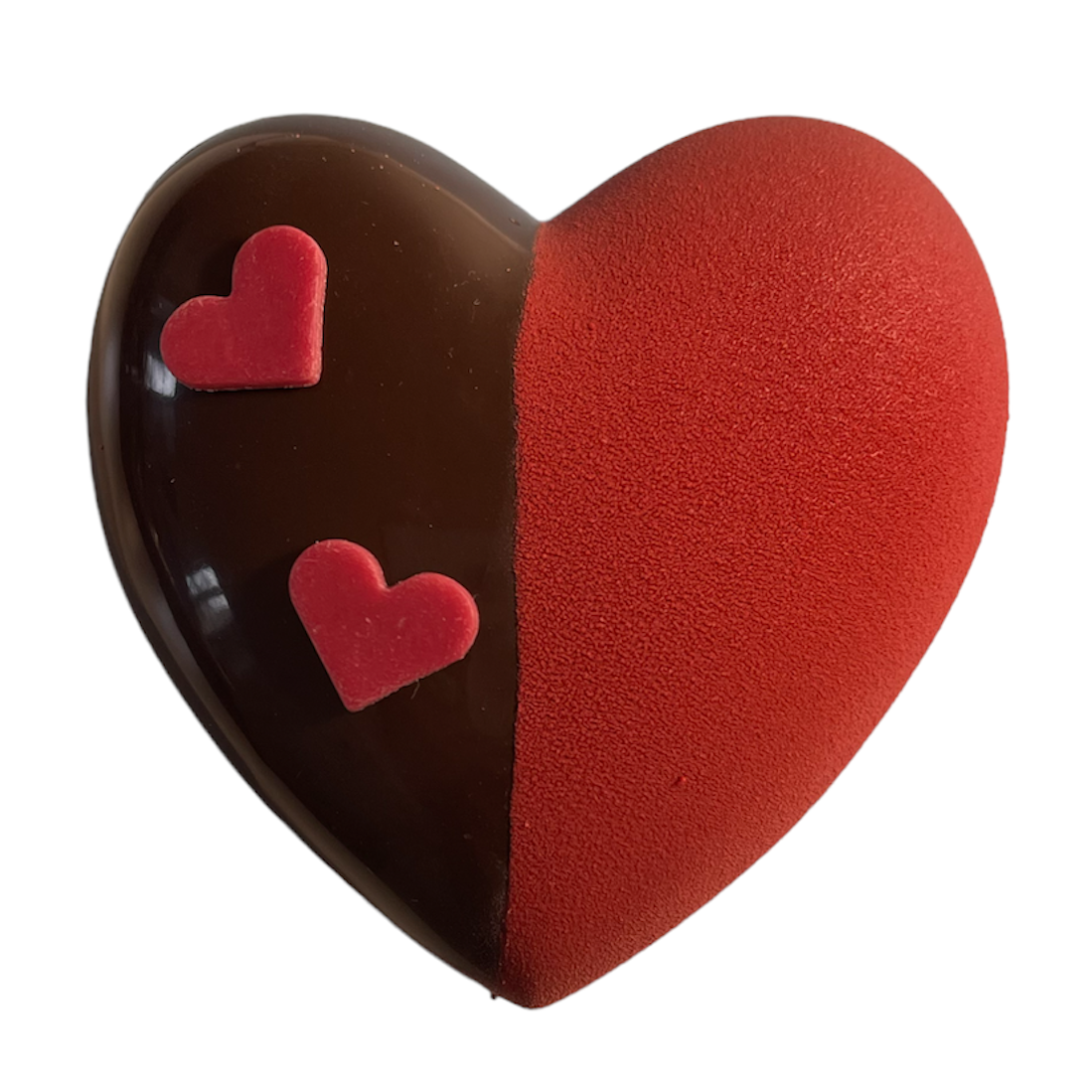 Coeur chocolat de Saint-Valentin